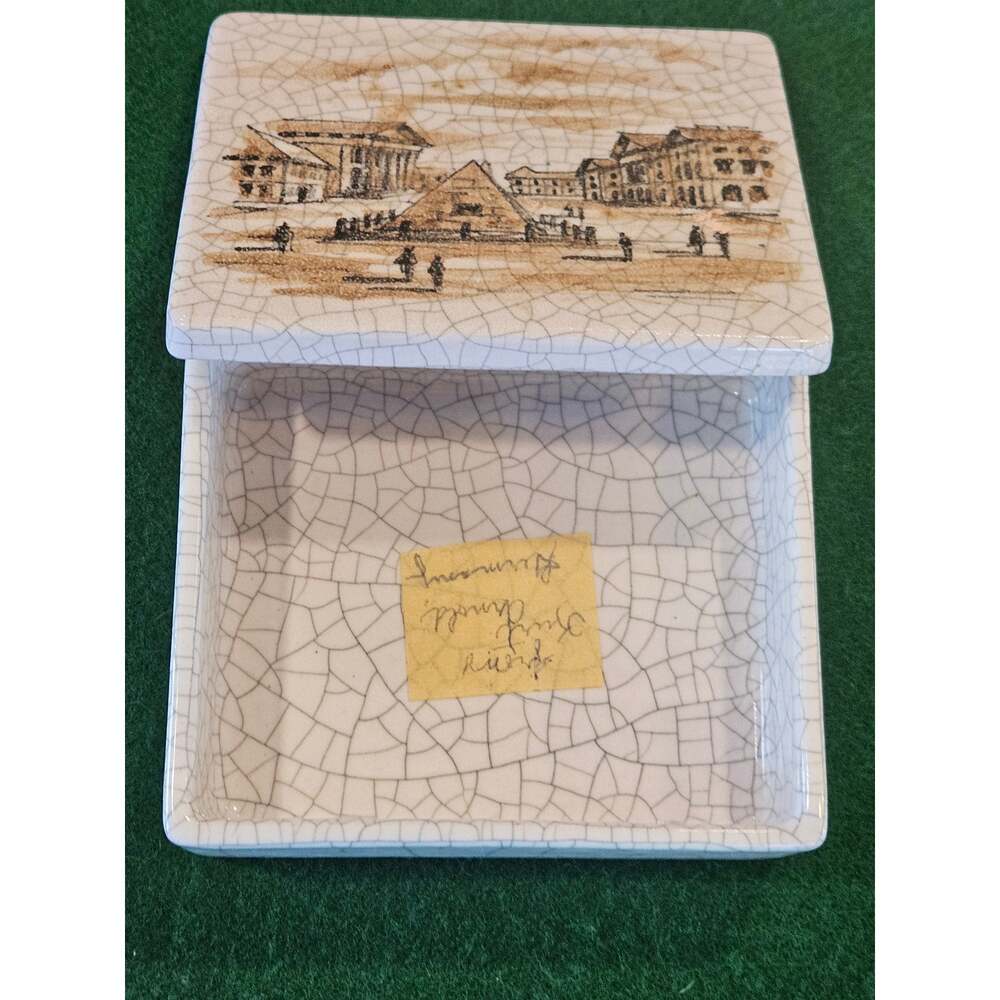 Vintage Karlsruhe trinket box Germany